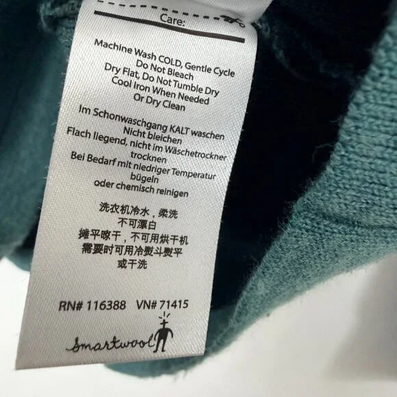 Smartwool Optic Frills Double Knit Pullover Sweater Women's Medium Merino Wool - Picture 8 of 16